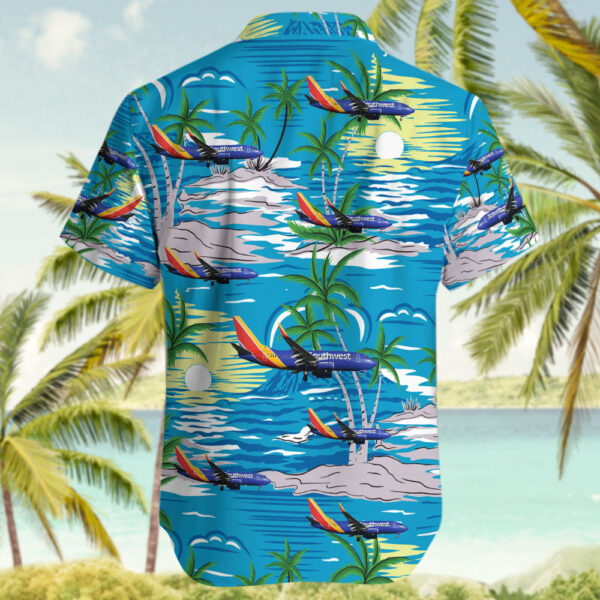 Boeing 737-73V Southwest Airlines Cheap Hawaiian Shirt Boeing 737-73V Southwest Airlines Cheap Hawaiian Shirt