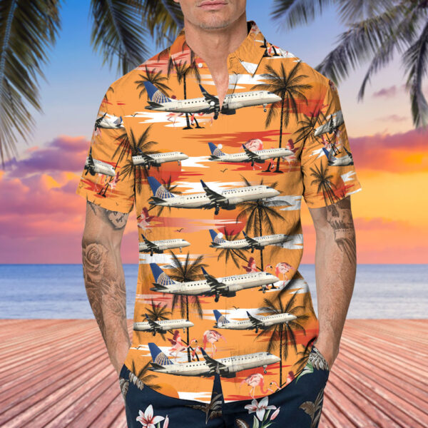 Embraer ERJ-170-200LR United Express (SkyWest Airlines) Cheap Hawaiian Shirt Embraer ERJ-170-200LR United Express (SkyWest Airlines) Cheap Hawaiian Shirt
