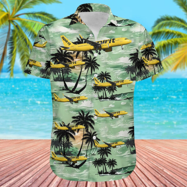 Airbus A320-271N Spirit Airlines Cheap Hawaiian Shirt Airbus A320-271N Spirit Airlines Cheap Hawaiian Shirt