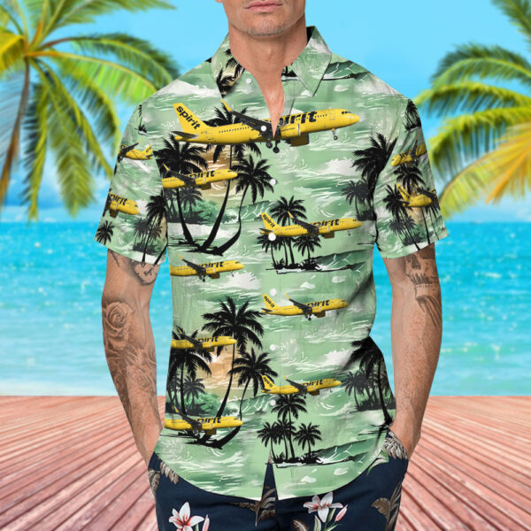 Airbus A320-271N Spirit Airlines Cheap Hawaiian Shirt Airbus A320-271N Spirit Airlines Cheap Hawaiian Shirt