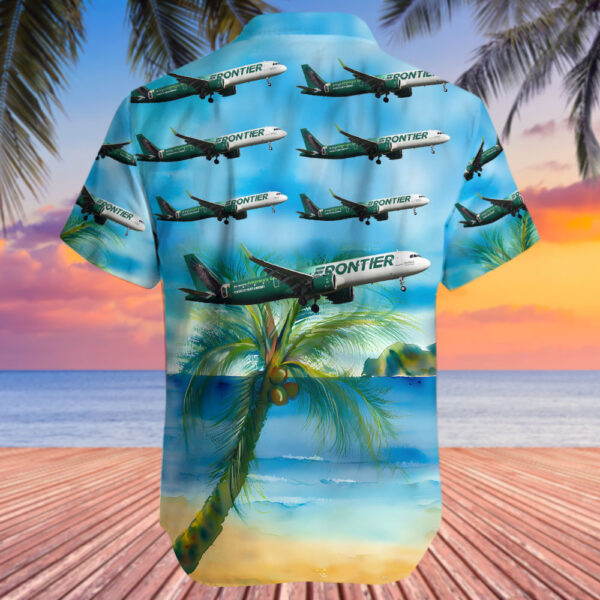 Airbus A321-271NX Frontier Airlines Cheap Hawaiian Shirt Airbus A321-271NX Frontier Airlines Cheap Hawaiian Shirt