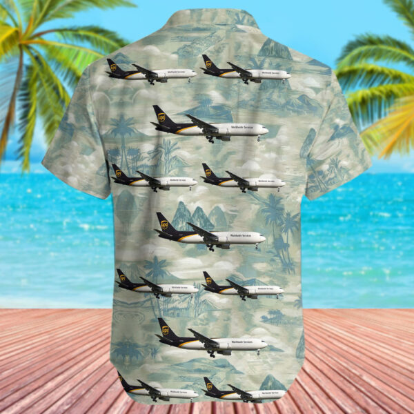 Boeing 767-34AF(ER) United Parcel Service (UPS) Hawaiian Shirt Boeing 767-34AF(ER) United Parcel Service (UPS) Hawaiian Shirt