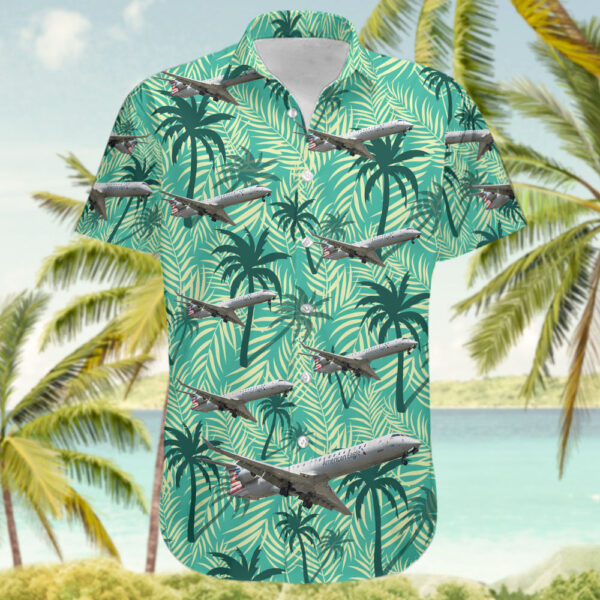 Bombardier CRJ-900LR American Eagle (PSA Airlines) Cheap Hawaiian Shirt Bombardier CRJ-900LR American Eagle (PSA Airlines) Cheap Hawaiian Shirt