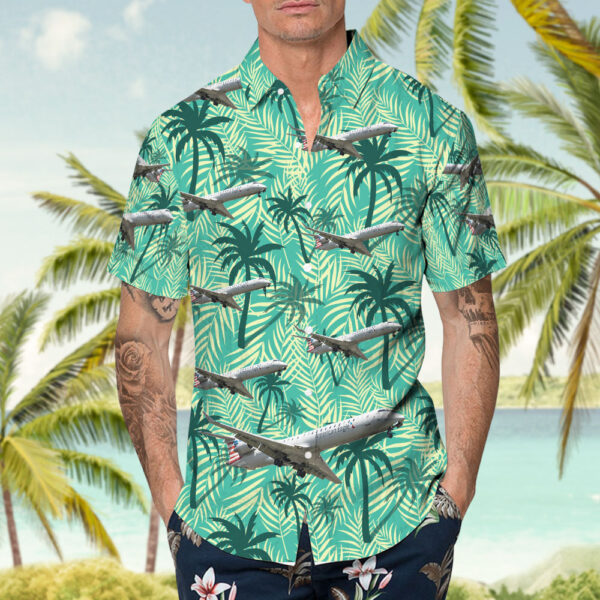Bombardier CRJ-900LR American Eagle (PSA Airlines) Cheap Hawaiian Shirt Bombardier CRJ-900LR American Eagle (PSA Airlines) Cheap Hawaiian Shirt
