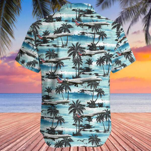 Bombardier CRJ-701ER American Eagle (PSA Airlines) Cheap Hawaiian Shirt Bombardier CRJ-701ER American Eagle (PSA Airlines) Cheap Hawaiian Shirt