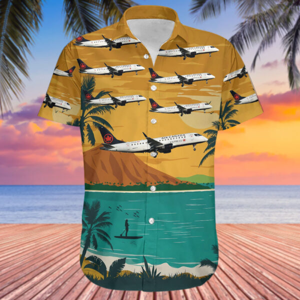 Embraer ERJ-170-200SU Air Canada Express (Jazz Aviation) Hawaiian Shirt