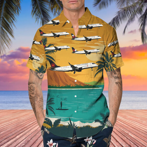 Embraer ERJ-170-200SU Air Canada Express (Jazz Aviation) Hawaiian Shirt
