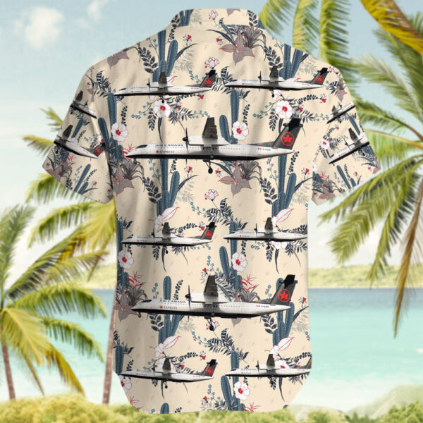 Bombardier Dash 8-Q402 Air Canada Express (Jazz Aviation) Hawaiian Shirt