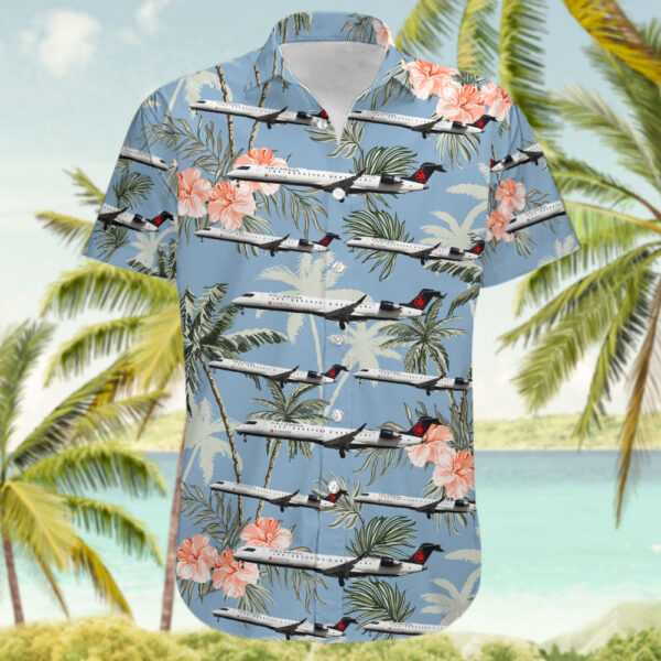 Bombardier CRJ-900LR Air Canada Express (Jazz Aviation) Cheap Hawaiian Shirt