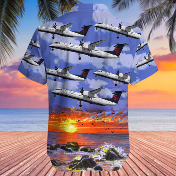 Bombardier Dash 8-Q402 Air Canada Express (Jazz Aviation) Cheap Hawaiian Shirt Bombardier Dash 8-Q402 Air Canada Express (Jazz Aviation) Cheap Hawaiian Shirt
