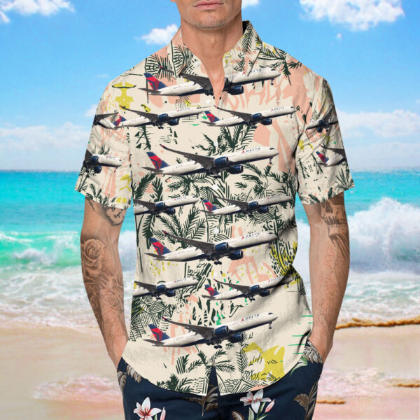 Airbus A350-941 Delta Air Lines Cheap Hawaiian Shirt Airbus A350-941 Delta Air Lines Cheap Hawaiian Shirt