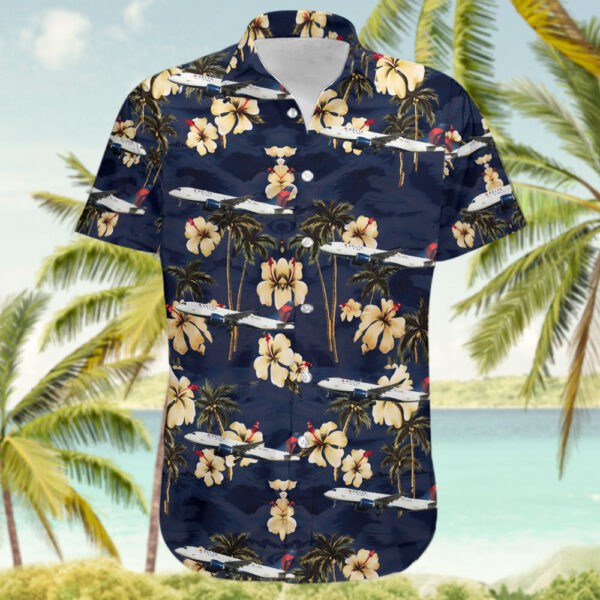Airbus A220-171 Delta Air Lines Cheap Hawaiian Shirt Airbus A220-171 Delta Air Lines Cheap Hawaiian Shirt