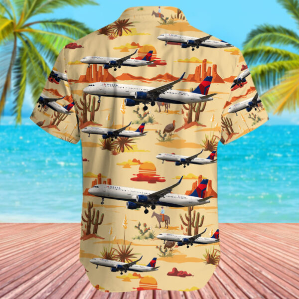 Airbus A321-211 Delta Air Lines Cheap Hawaiian Shirt Airbus A321-211 Delta Air Lines Cheap Hawaiian Shirt