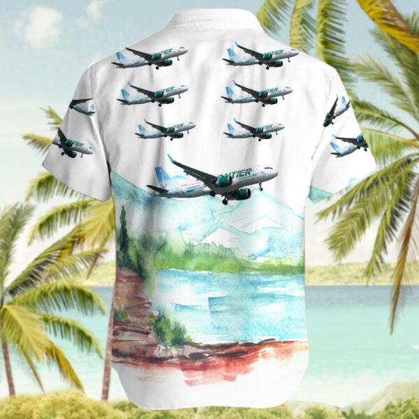 Airbus A320-251N Frontier Airlines Cheap Hawaiian Shirt Airbus A320-251N Frontier Airlines Cheap Hawaiian Shirt