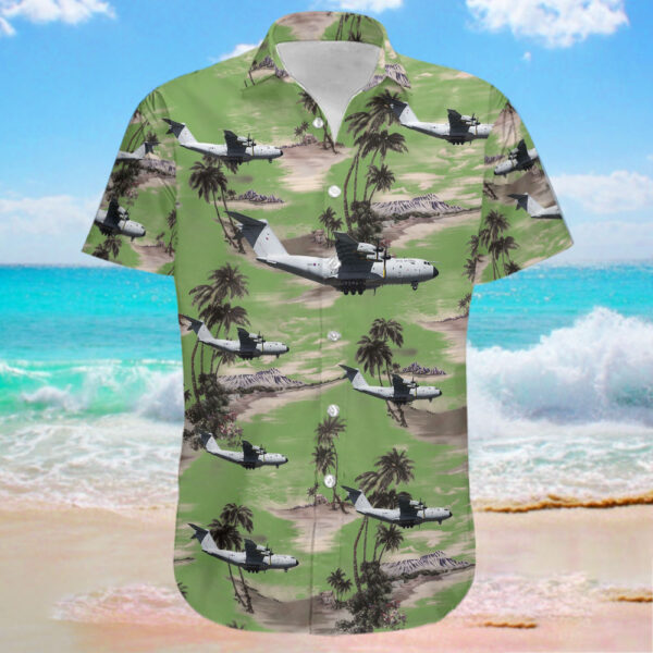 Airbus A400M Atlas C.1 United Kingdom Royal Air Force (RAF) Cheap Hawaiian Shirt Airbus A400M Atlas C.1 United Kingdom Royal Air Force (RAF) Cheap Hawaiian Shirt