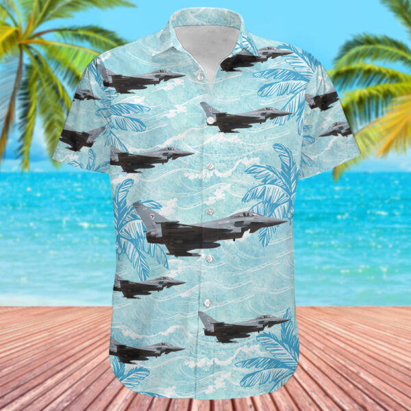 Eurofighter Typhoon FGR.4 United Kingdom Royal Air Force (RAF) Hawaiian Shirt