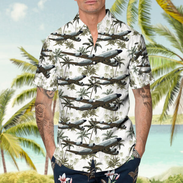 Boeing RC-135W Rivet Joint United Kingdom Royal Air Force (RAF) Cheap Hawaiian Shirt