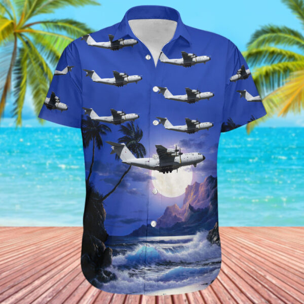 Airbus A400M Atlas C.1 United Kingdom Royal Air Force (RAF) Hawaiian Shirt
