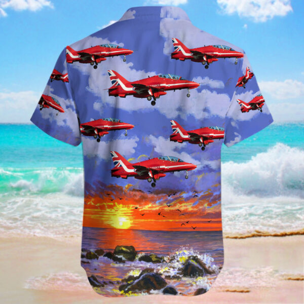 British Aerospace Hawk T.1A United Kingdom Royal Air Force (RAF) Cheap Hawaiian Shirt British Aerospace Hawk T.1A United Kingdom Royal Air Force (RAF) Cheap Hawaiian Shirt