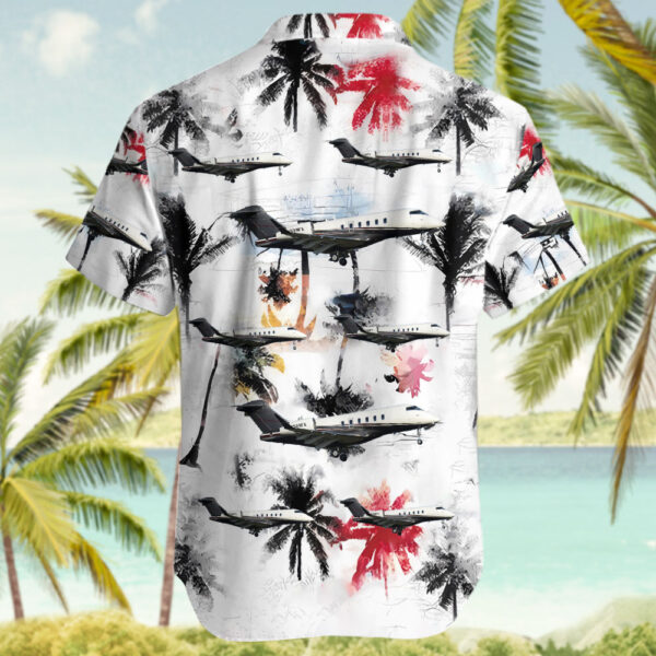 Bombardier BD-100-1A10 Challenger 3500 Flexjet Hawaiian Shirt Bombardier BD-100-1A10 Challenger 3500 Flexjet Hawaiian Shirt