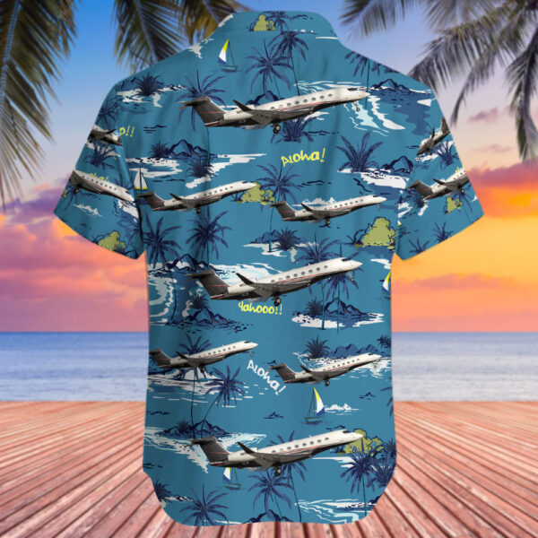 Gulfstream G650 Flexjet Hawaiian Shirt