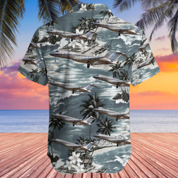 Bombardier BD-700-1A10 Global Express XRS Flexjet Cheap Hawaiian Shirt Bombardier BD-700-1A10 Global Express XRS Flexjet Cheap Hawaiian Shirt