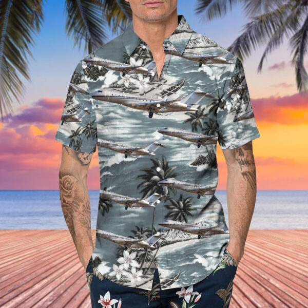 Bombardier BD-700-1A10 Global Express XRS Flexjet Cheap Hawaiian Shirt Bombardier BD-700-1A10 Global Express XRS Flexjet Cheap Hawaiian Shirt