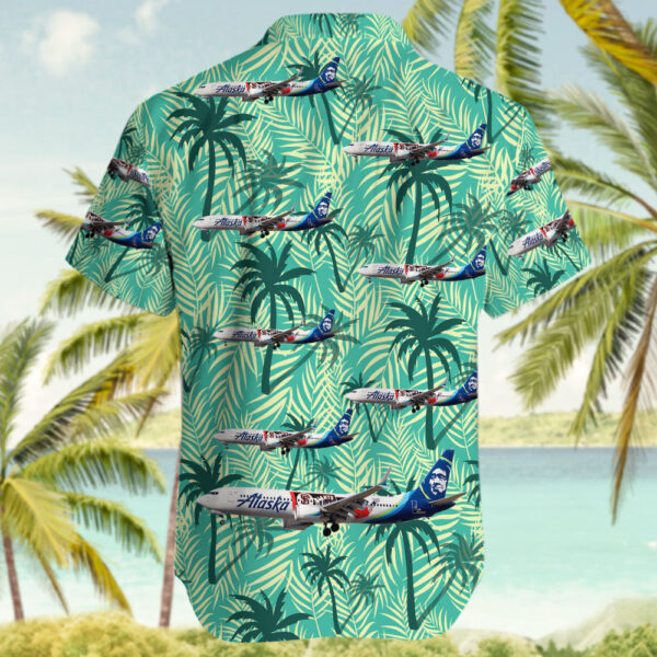 Boeing 737-9 MAX Alaska Airlines Cheap Hawaiian Shirt Boeing 737-9 MAX Alaska Airlines Cheap Hawaiian Shirt