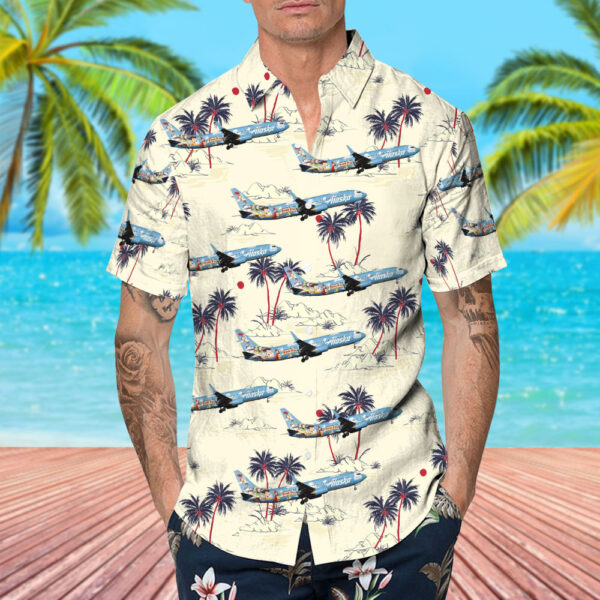 Boeing 737-890 Alaska Airlines Cheap Hawaiian Shirt Boeing 737-890 Alaska Airlines Cheap Hawaiian Shirt
