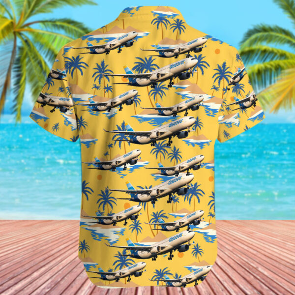Airbus A330-343 Discover Airlines Hawaiian Shirt Airbus A330-343 Discover Airlines Hawaiian Shirt