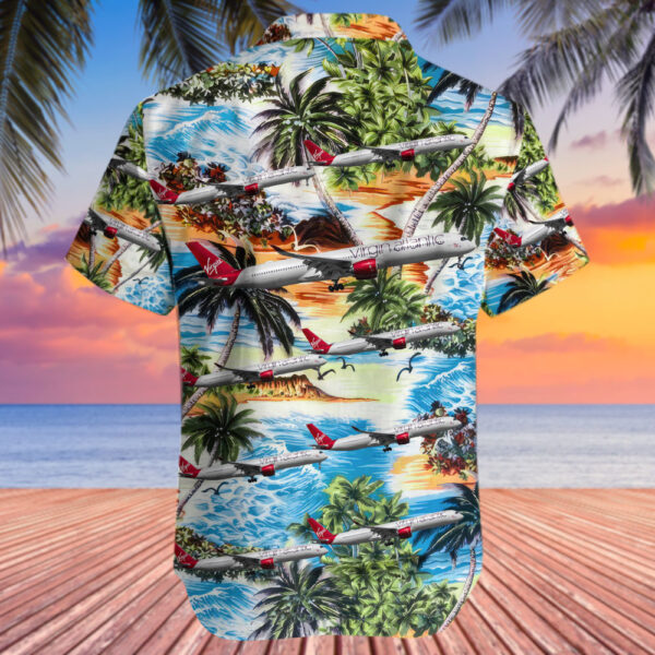 Airbus A350-1041 Virgin Atlantic Airways Cheap Hawaiian Shirt