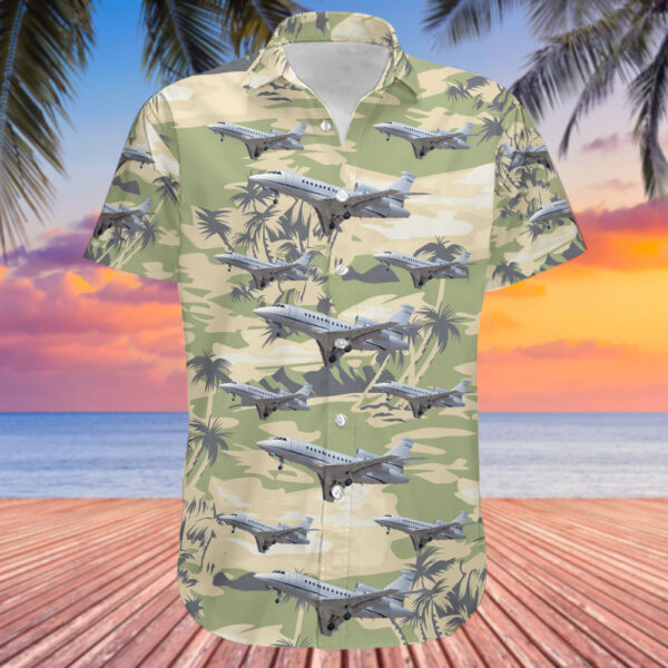 Dassault Falcon 900DX ExecuJet Middle East Cheap Hawaiian Shirt Dassault Falcon 900DX ExecuJet Middle East Cheap Hawaiian Shirt