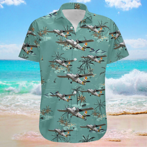 De Havilland Canada DHC-6-300 Twin Otter Cayman Airways Express Hawaiian Shirt De Havilland Canada DHC-6-300 Twin Otter Cayman Airways Express Hawaiian Shirt