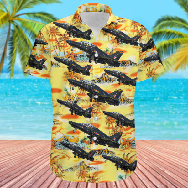 British Aerospace Hawk T.2 United Kingdom Royal Air Force (RAF) Cheap Hawaiian Shirt British Aerospace Hawk T.2 United Kingdom Royal Air Force (RAF) Cheap Hawaiian Shirt