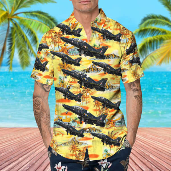 British Aerospace Hawk T.2 United Kingdom Royal Air Force (RAF) Cheap Hawaiian Shirt British Aerospace Hawk T.2 United Kingdom Royal Air Force (RAF) Cheap Hawaiian Shirt