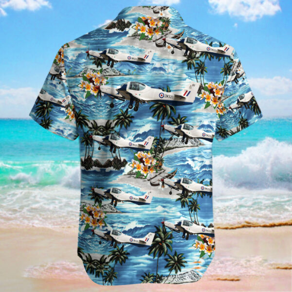Grob G120TP-A Prefect T1 United Kingdom Royal Air Force (RAF) Hawaiian Shirt Grob G120TP-A Prefect T1 United Kingdom Royal Air Force (RAF) Hawaiian Shirt