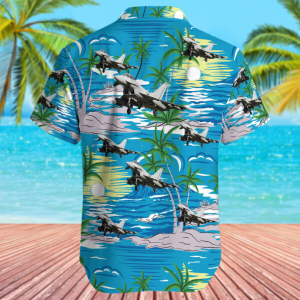 Eurofighter Typhoon FGR.4 United Kingdom Royal Air Force (RAF) Cheap Hawaiian Shirt Eurofighter Typhoon FGR.4 United Kingdom Royal Air Force (RAF) Cheap Hawaiian Shirt