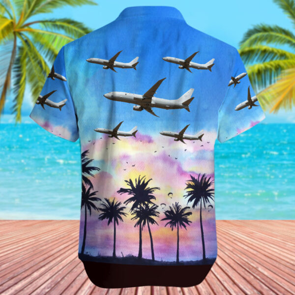 Boeing Poseidon MRA1 United Kingdom Royal Air Force (RAF) Hawaiian Shirt Boeing Poseidon MRA1 United Kingdom Royal Air Force (RAF) Hawaiian Shirt