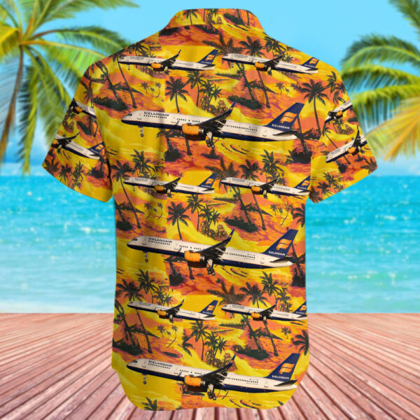 Boeing 757-208 Icelandair Cheap Hawaiian Shirt