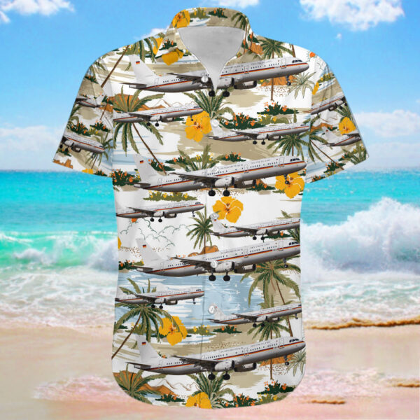 Airbus A321-231 Germany Air Force Cheap Hawaiian Shirt Airbus A321-231 Germany Air Force Cheap Hawaiian Shirt