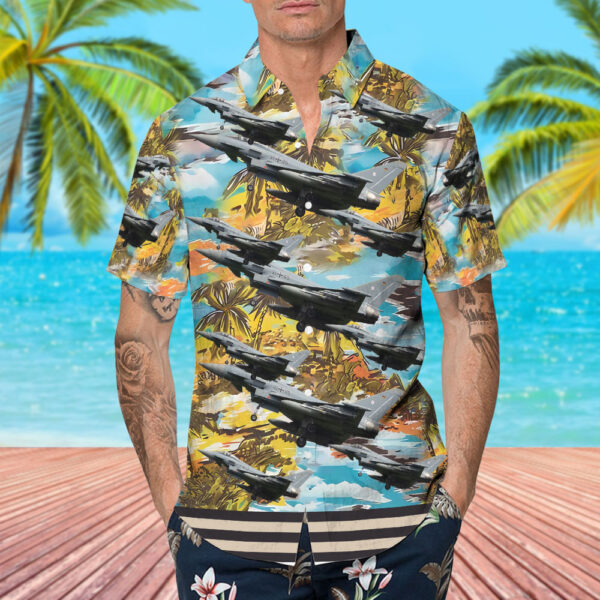 Eurofighter Typhoon EF2000 Germany Air Force Cheap Hawaiian Shirt Eurofighter Typhoon EF2000 Germany Air Force Cheap Hawaiian Shirt
