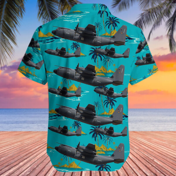 Lockheed Martin KC-130J Hercules Germany Air Force Hawaiian Shirt Lockheed Martin KC-130J Hercules Germany Air Force Hawaiian Shirt