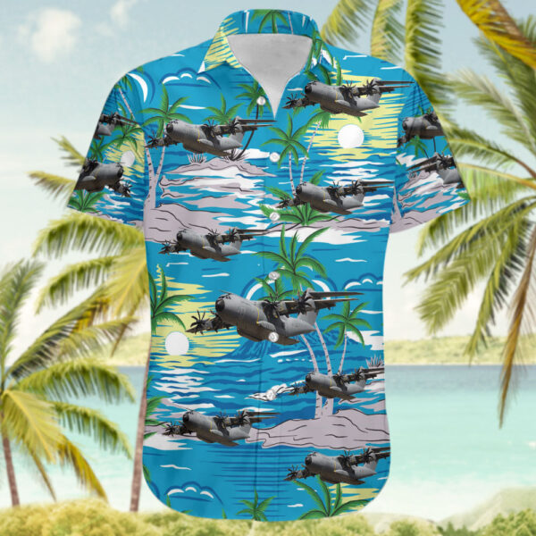 Airbus A400M Germany Air Force Hawaiian Shirt Airbus A400M Germany Air Force Hawaiian Shirt
