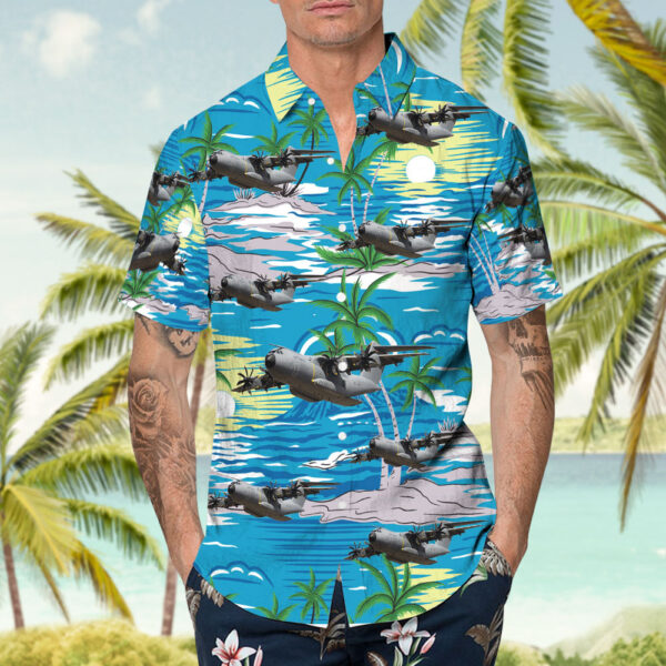 Airbus A400M Germany Air Force Hawaiian Shirt Airbus A400M Germany Air Force Hawaiian Shirt