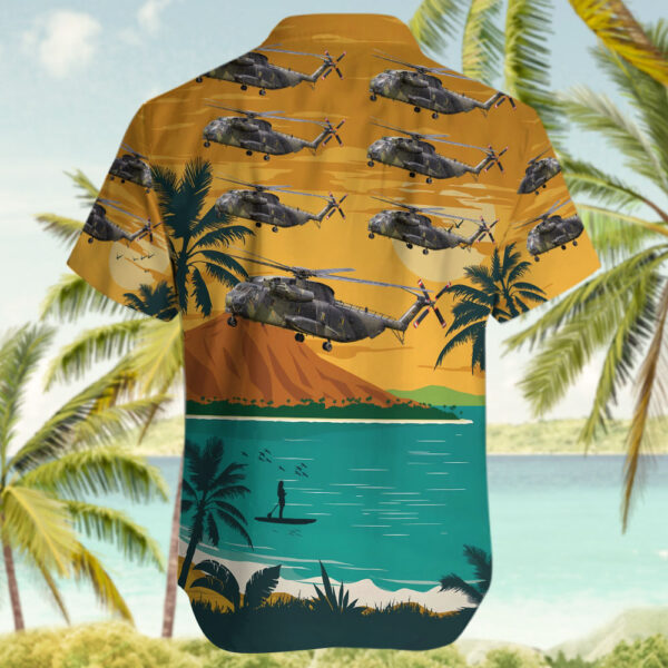 Sikorsky CH-53G Germany Air Force Cheap Hawaiian Shirt Sikorsky CH-53G Germany Air Force Cheap Hawaiian Shirt