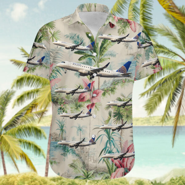 Embraer ERJ-170-200LR United Express (Republic Airways) Cheap Hawaiian Shirt Embraer ERJ-170-200LR United Express (Republic Airways) Cheap Hawaiian Shirt
