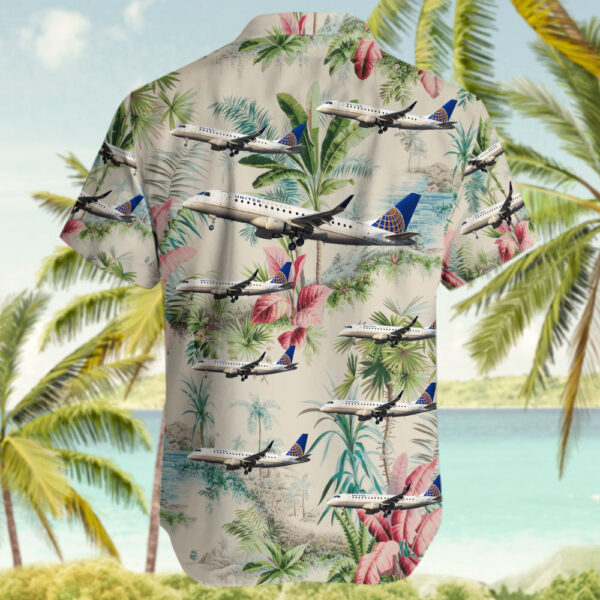 Embraer ERJ-170-200LR United Express (Republic Airways) Cheap Hawaiian Shirt Embraer ERJ-170-200LR United Express (Republic Airways) Cheap Hawaiian Shirt