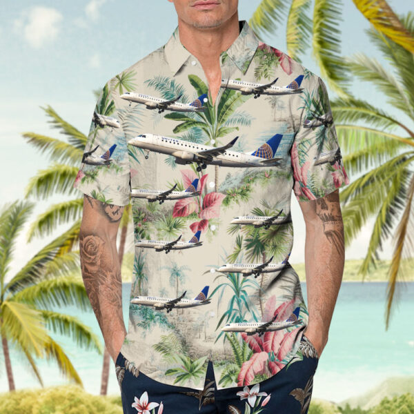 Embraer ERJ-170-200LR United Express (Republic Airways) Cheap Hawaiian Shirt Embraer ERJ-170-200LR United Express (Republic Airways) Cheap Hawaiian Shirt