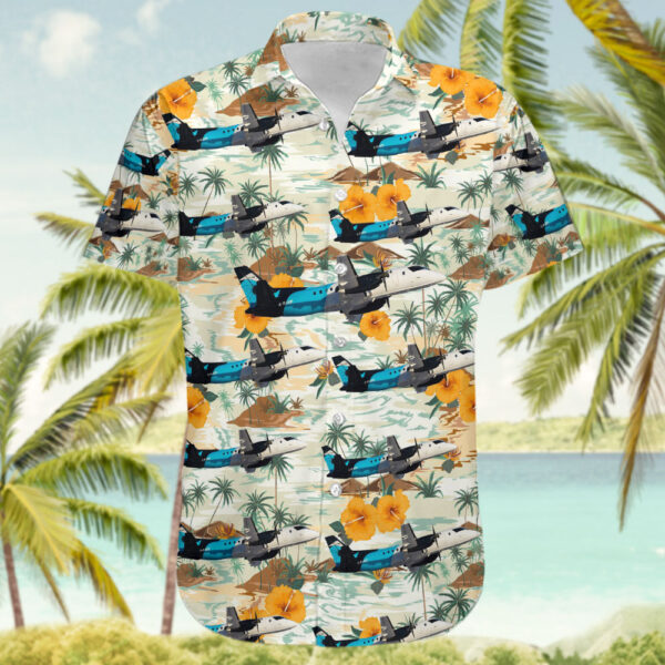 Saab 340B Pascan Aviation Cheap Hawaiian Shirt Saab 340B Pascan Aviation Cheap Hawaiian Shirt
