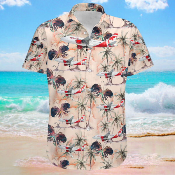 Airbus A319-114 Air Canada Rouge Cheap Hawaiian Shirt Airbus A319-114 Air Canada Rouge Cheap Hawaiian Shirt